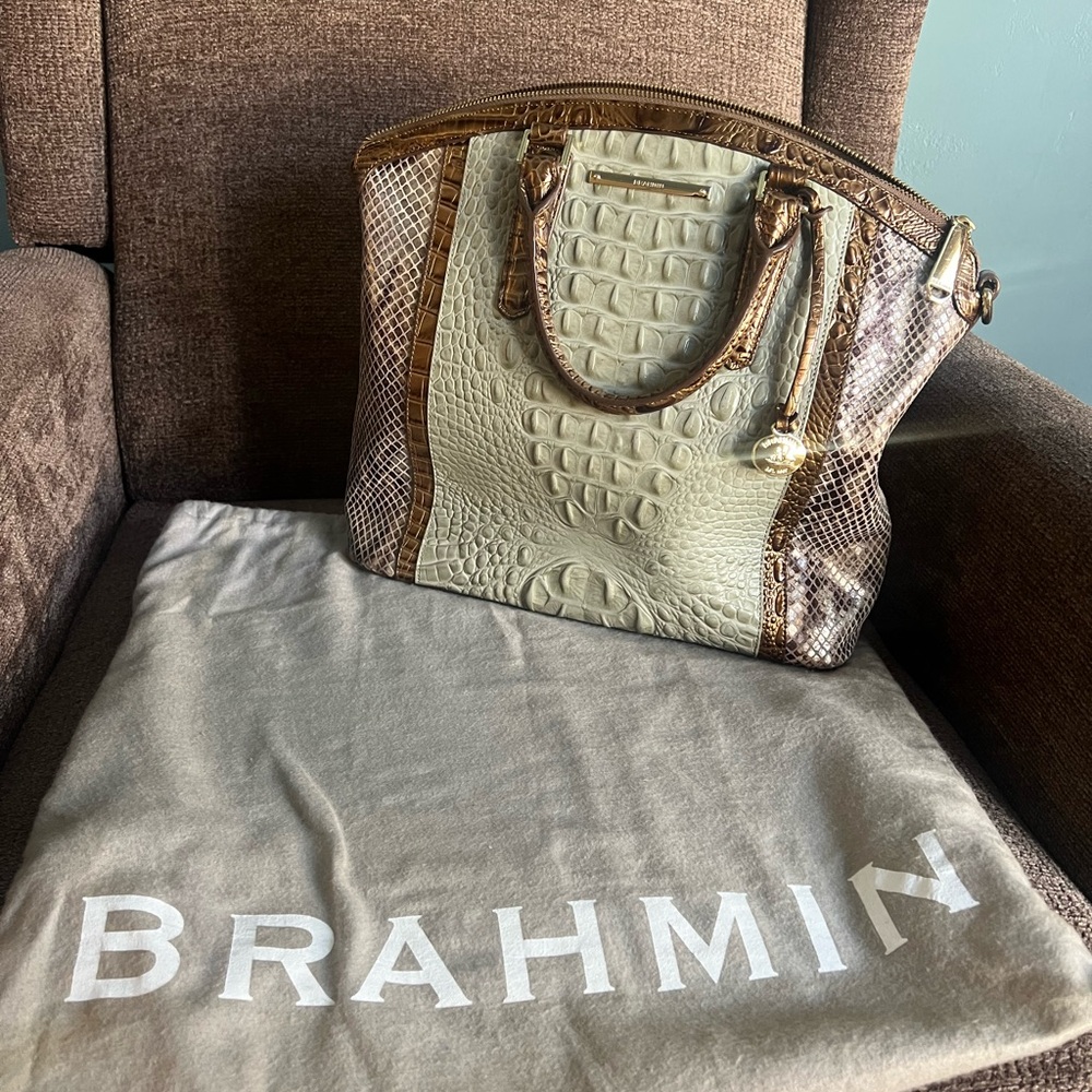 Brahmin Tote Bag with shoulder strap